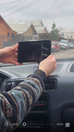 Radio Portátil de 7” con CarPlay y Android Auto