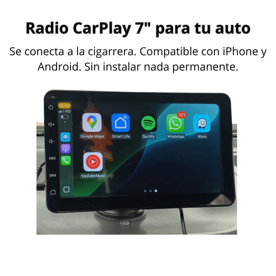"¿Tienes auto antiguo sin CarPlay? Aquí lo solucionas en 10 minutos."