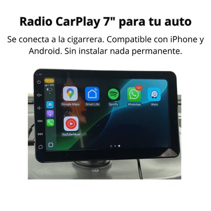 "¿Tienes auto antiguo sin CarPlay? Aquí lo solucionas en 10 minutos."