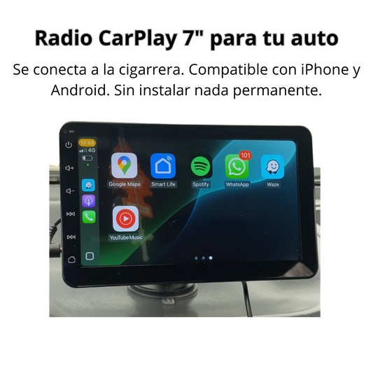 "¿Tienes auto antiguo sin CarPlay? Aquí lo solucionas en 10 minutos."