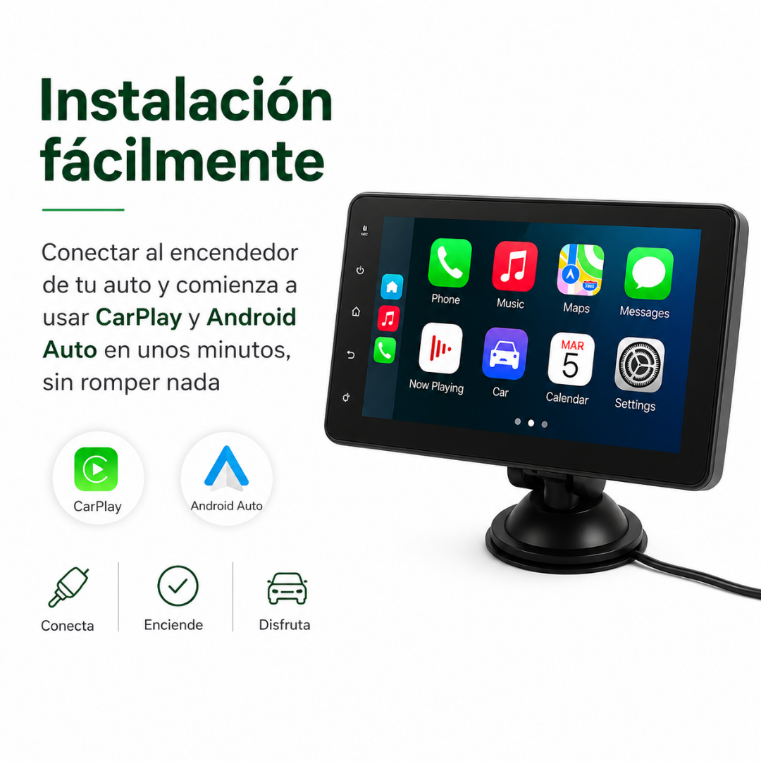 "¿Tienes auto antiguo sin CarPlay? Aquí lo solucionas en 10 minutos."